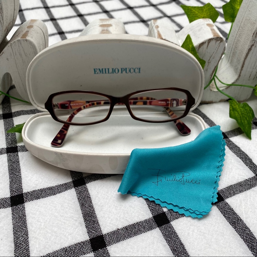 💯 Authentic - Emilio Pucci Reading Glasses